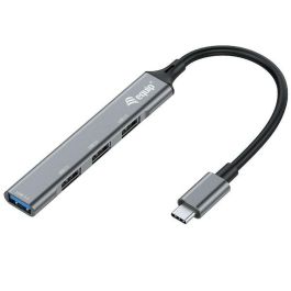 Hub USB-C 4 Puertos Equip 12896107101 Aluminio Precio: 12.89999997. SKU: B1G5MYY3SY