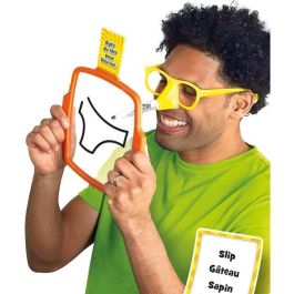 Megableu Dessi'Nez Juego de Mesa Familiar Original y Divertido - Dibuja con la Nariz, Gafas Portaplumas y Adivina Palabras Megableu Dessi'Nez Juego de Mesa Familiar Original y Divertido - Dibuja con la Nariz, Gafas Portaplumas y Adivina Palabras