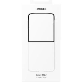 Samsung EF-AF766CTEGWW Funda Transparente de Silicona para Galaxy Z Flip7 con Protección Antiamarilleamiento
