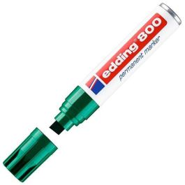 Edding Marcador Permanente 800 Verde, Trazo Grueso 4-12mm, Resistencia Agua/Roce, Rellenable - Pack 5 Unidades (5 Unidades) Precio: 24.78999963. SKU: S8421354