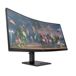 HP OMEN 34c - Monitor Curvo Gaming 34 pulgadas WQHD (3440x1440) 165Hz, OMEN by HP, 1500R