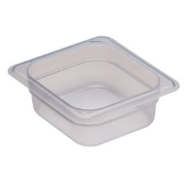 CAMBRO - 62PP-190 - Recipiente GN 1/6 1 L - 16,2 x 17,6 x 6,5 cm - Blanco translúcido - Venta 1 unidad. Precio: 8.49999953. SKU: B1B4PP4LND
