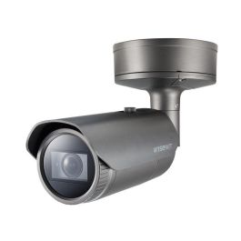 Hanwha Cámara IP bullet 4K AI 4.5-10mm antivandálica IR30 WDR H.265 IK10 IP67 12V/PoE+ Wisenet P. Audio alarma NEMA 4X analítica AI Precio: 1288.69000018. SKU: B186N5CGGY