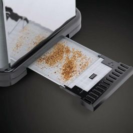 Russell Hobbs 21396-56 Tostador de Ranura Alargada con Regulador de Tostado Ajustable y Bandera Recogemigas