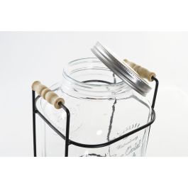 Dispensador Bebidas Basicos DKD Home Decor Transparente Negro 19 x 39 x 19 cm (4 Unidades) Dispensador Bebidas Basicos DKD Home Decor Transparente Negro 19 x 39 x 19 cm (4 Unidades)