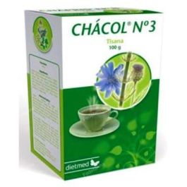 DIETMED Tisana Nº3 Chacol 100Gr. Tisana para el colesterol con Achicoria, Cola de caballo, Sauce, Alcachofa, Lupino y Ortiga Blanca Precio: 4.5899997. SKU: B189GAGABE
