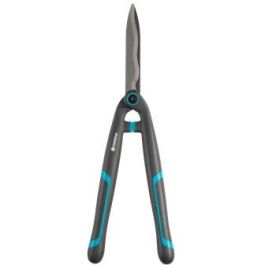Gardena Tijeras para Setos EasyCut, Sistema de Corte Bypass, Mango Suave, Bloqueo de Seguridad, Color Negro/Azul/Acero inoxidable