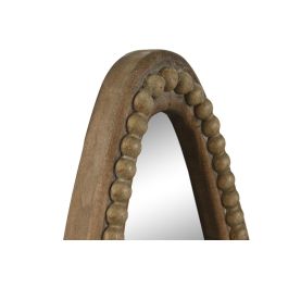 DKD Home Decor Espejo Colonial Marron Madera Bolas 4 x 35 x 24 cm