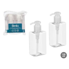 Set 2 Dosificadores Transparente 120 ml Berilo - 17x16.5x4.5 cm (24 Unidades) Precio: 47.88999952. SKU: B12CANTHNF