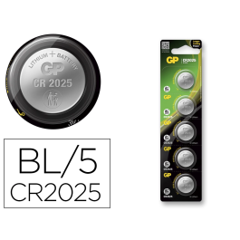 Maxell Pila Alcalina Litio Botón CR2025 Blister 5 Unidades Precio: 2.78999985. SKU: B1BEDPVGJW