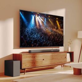 Hisense HS3100 Barra de Sonido 3.1 Canales 480W con Subwoofer Inalámbrico Activo, DTS Virtual:X y Dolby Digital Negro