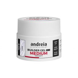 Andreia Builder Gel Medium Viscosity Clear 44grs - Gel de Construcción 3 en 1 sin Calentamiento, Autonivelante, para Base y Top Coat, Cataliza LED/UV Precio: 17.5000001. SKU: S4257392