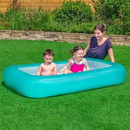 Bestway Piscina Hinchable Infantil Bebe Suelo Acolchado 104x25 cm +2 Años Jardin 51115