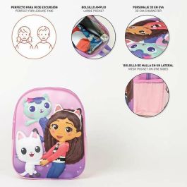 Mochila infantil 3D gabby´s dollhouse 25.0 x 31.0 x 10.0 cm Mochila infantil 3D gabby´s dollhouse 25.0 x 31.0 x 10.0 cm
