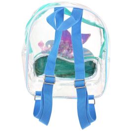 The Concept Factory Mochila Infantil Sirena Transparente PVC