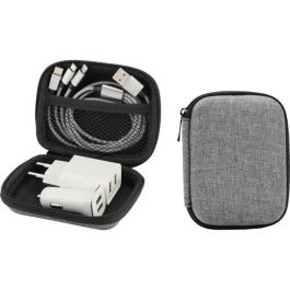 Kit de viaje - GAO - 3 en 1 - Cable de 1 m, cargador de pared y de coche Kit de viaje - GAO - 3 en 1 - Cable de 1 m, cargador de pared y de coche