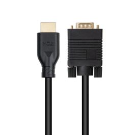 Cable VGA NANOCABLE 10.15.4602 Negro 1,8 m