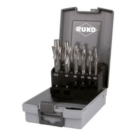Juego de avellanadores RUKO 102452RO M8 M6 M4 Acero de alta velocidad (HSS) DIN 373 6 Piezas Precio: 157.49999969. SKU: B1H7RE6823