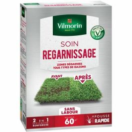 Vilmorin VIL3182670261664 Semillas de Césped Tratamiento Universal Resiembra 2 en 1 - Rebrote Muy Rápido 1kg Precio: 31.50000018. SKU: B125EH8SDA