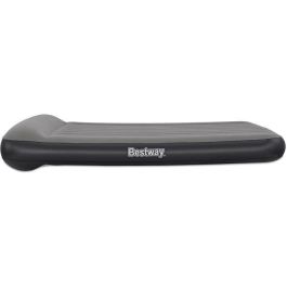 Bestway 671BS Colchón hinchable Tritech Queen para 2 personas con bomba USB integrada, medidas 2,03m x 1,52m x 30cm de altura