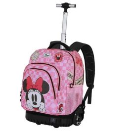 Karactermania Mochila Trolley Minnie Mouse Journey 32 x27x47 cm Rosa Poliéster