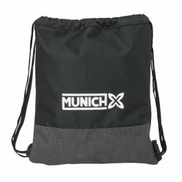 Bolsa Mochila con Cuerdas Munich Topo Negro 35 x 40 x 1 cm Precio: 8.49999953. SKU: B1KGNP9VGP