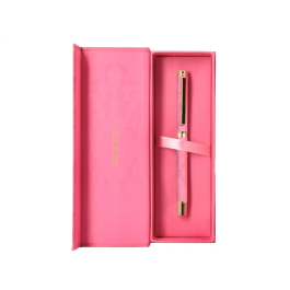 Belius Roller Wild West Aluminio Rosa Dorado Tinta Negra Caja Diseño