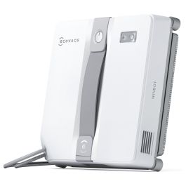 ECOVACS WINBOT Mini Robot Limpiacristales, Succión Universal 22x25 cm, Gris y Blanco, Batería de Ión-Litio, Nivel de Ruido 63 dB