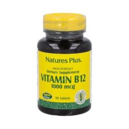 NATURES PLUS Vitamina B12 Metilcobalamina 1000 µg Comprimidos, Apto para Vegetarianos, Suplemento Alimenticio, 90 Unidades Precio: 23.8900002. SKU: B19JES6WVJ