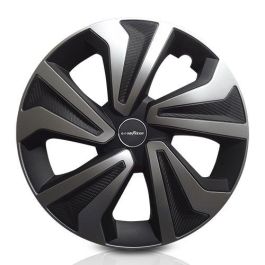 Goodyear GOD9085 Tapacubos Montreal Bicolor 15" Negro-Plata 4 Unidades