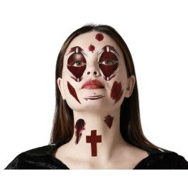 Tatuaje Facial Temporal Músculos Expuestos Detalles Cruz Halloween Terror Efecto Piel Desgarrada Precio: 0.69000008. SKU: B15QAQD4AP