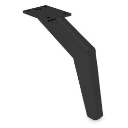 Q&Q Pata Metálica Modelo Katar Altura H130 Acabado Cromo, para Sofás y Muebles. Fabricada en Metal Resistente de Alta Calidad.