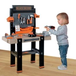 Smoby Bricolo Ultimate Banco de Trabajo de Bricolaje Electrónico para Niños +3 Años con 7 Herramientas y Kit Construcción de Vehículos Smoby Bricolo Ultimate Banco de Trabajo de Bricolaje Electrónico para Niños +3 Años con 7 Herramientas y Kit Construcción de Vehículos