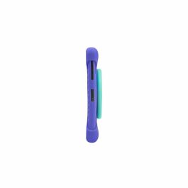 SPC 4343V Funda Kids Case para Tablet Gravity 10.1" Púrpura, Silicona Semiflexible, Argolla Soporte/Transporte, Esquinas Reforzadas