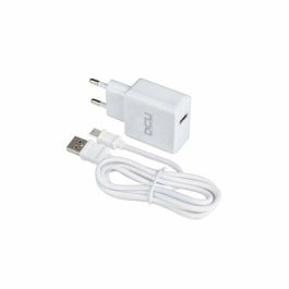 Cargador de Pared + Cable USB A a USB C DCU 66826 Blanco (1 m) Precio: 15.49999957. SKU: S0429097