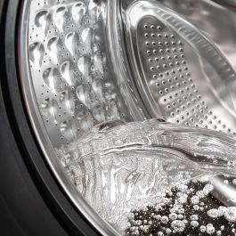 Cecotec Lavadora-Secadora Inverter 85900, 8/5 kg, 1400 rpm, Clase A/D, acero, libre instalación