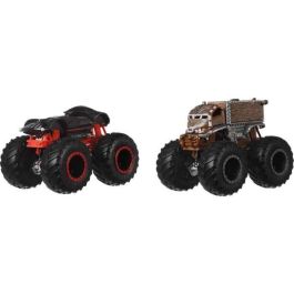Coche hot wheels monster trucks. pack de dos coches de demolición.escala 1:64 - modelos surtidos Coche hot wheels monster trucks. pack de dos coches de demolición.escala 1:64 - modelos surtidos