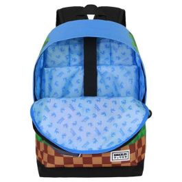 Karactermania Mochila HS FAN 2.2 Knuckles Run 31 x18 x44 cm Ripstop Multicolor Urbana Compartimento Principal Bolsillo Frontal Repelente Líquidos Correas Acolchadas