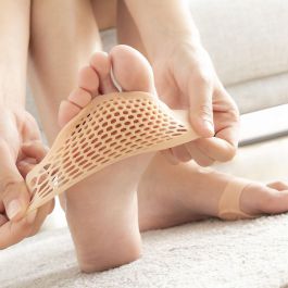 Almohadillas Metatarsianas de Gel de Silicona SilStep InnovaGoods 2 Unidades