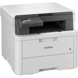 Brother DCP-L3515CDW Impresora Multifunción LED Color 3 en 1, WiFi, Dúplex, A4, Gris/Blanco