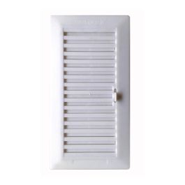 Fepre Rejilla de ventilación empotrar regulable 13.3x26cm, marco ABS blanco, polipropileno Precio: 4.94999989. SKU: S7902416
