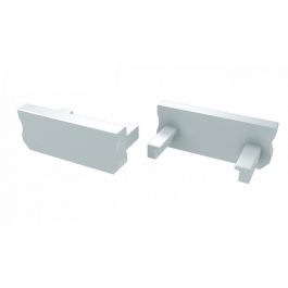 Tapón Final Perfíl Tipo D - Plástico Blanco Precio: 0.49999983. SKU: 15096777638275