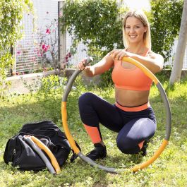 Aro de Fitness Desmontable Recubierto de Espuma O-Waist InnovaGoods Aro de Fitness Desmontable Recubierto de Espuma O-Waist InnovaGoods