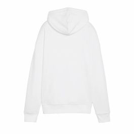 Sudadera con Capucha Mujer Puma Essentials+ Script Blanco