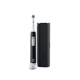 Cepillo de dientes eléctrico - ORAL-B - Pro 1 - Negro - Sensor de presión 360 - 7 días de duración de la batería