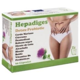 DIS Hepadiges 60 Cápsulas: Soporte Función Hepática con Colina, Cardo Mariano, Alcachofa y Probióticos para un Bienestar Digestivo Precio: 17.8999997. SKU: B1CSE26BT9