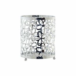 DKD Home Decor Cubertero Organizador Básico de Metal Cromado Plateado con Diseño de Margaritas, Medidas 12x12x15 cm Precio: 4.49999968. SKU: S3025711