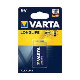Varta Pila Alcalina 9V 6LR61 Longlife Blister 1 Unidad 26,5x17,5x48,5mm Precio: 2.59000016. SKU: S7908979