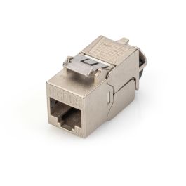 Digitus Módulo Keystone CAT 6A apantallado con organizador de cables, plano, plata, RJ-45, set 24 unidades Precio: 130.68999944. SKU: B1J7AJR82R