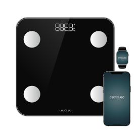 Báscula Digital de Baño Cecotec Surface Precision Smart Negro Vidrio templado 180 kg Precio: 14.9314. SKU: B1HKHBW4LE